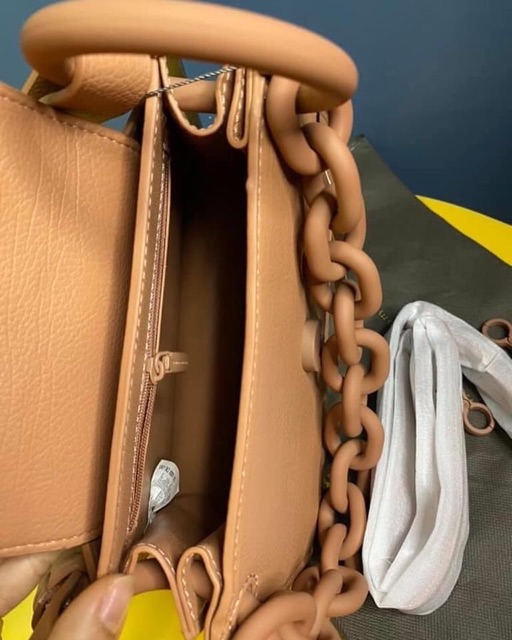 Túi xích nude size 21cm