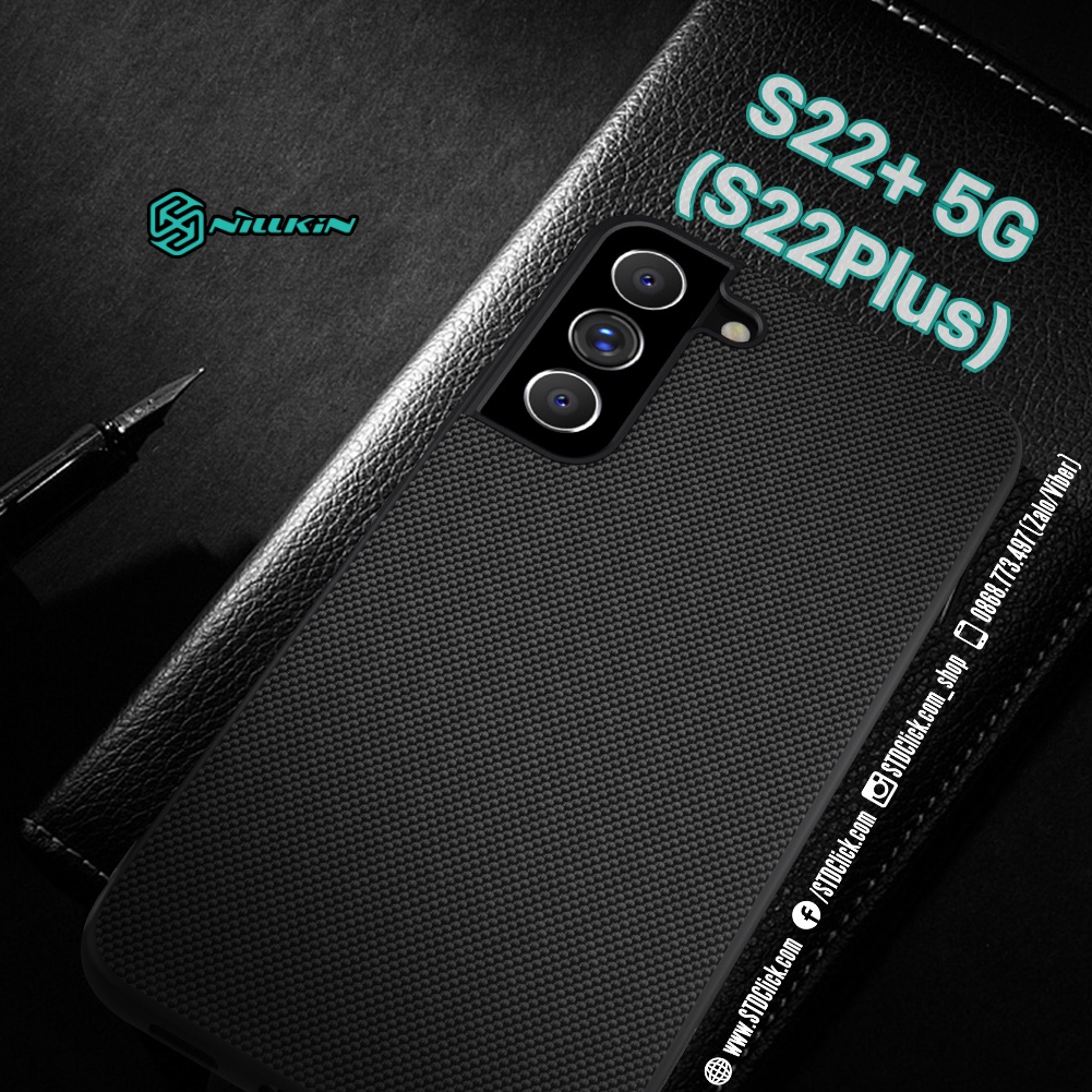 ỐP LƯNG SAMSUNG GALAXY S22 PLUS 5G NILLKIN TEXTURED NYLON FIBER CHÍNH HÃNG
