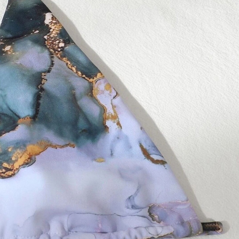 Bộ Đồ Bơi Ba Mảnh Mềm Mại Thắt Nơ Quyến Rũ Cho Nữ