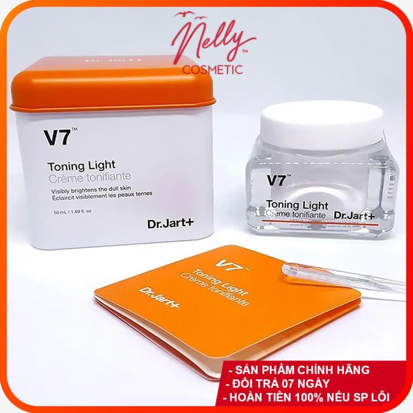 Hàng Hàn- Kem Dưỡng Trắng Da V7 Toning Light Dr.Jart+ 50mL