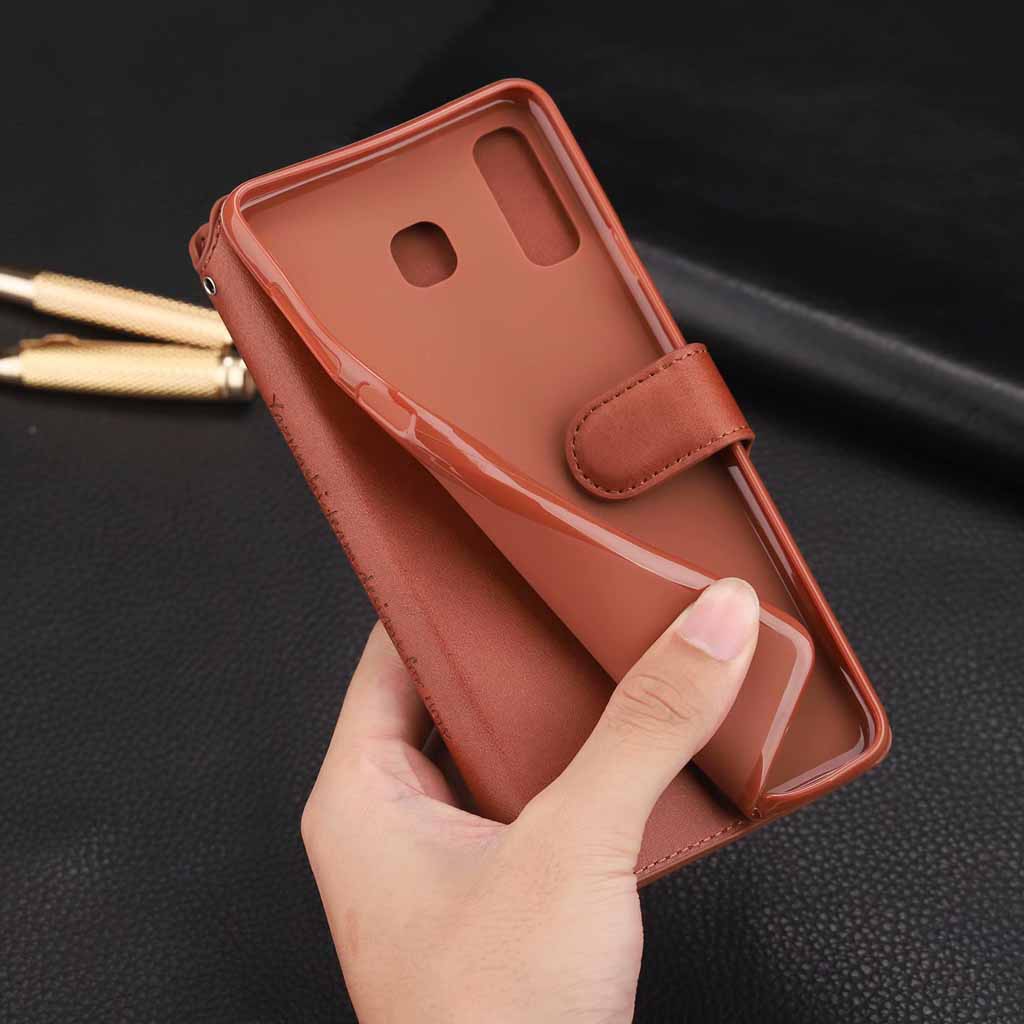 Samsung Galaxy A8 Star cover Soft Case PU Leather PatternAutomatic adsorption | BigBuy360 - bigbuy360.vn