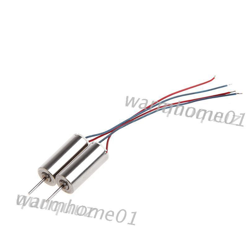 RC Bộ 2 Mô Tơ Không Lõi Dc 3.7v 50000rpm 716 Cho Đồ Chơi Điều Khiển Từ Xa