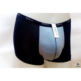 QUẦN LÓT BOXER ĐÙI NAM COTTON LỤA – TẶNG TÚI ZIP BẠC