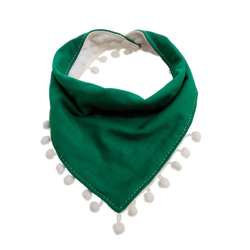 Khăn Yếm Vải Cotton Mềm Mại Tiện Dụng Cho Bé Tập Ăn