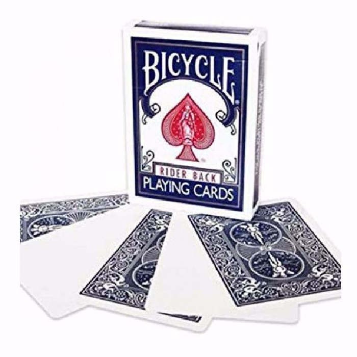 Đạo cụ ảo thuật Bicycle Gaff :Double Blank - Double Back - Double Face - Blank Face Bicycle Cards - Bài Mỹ