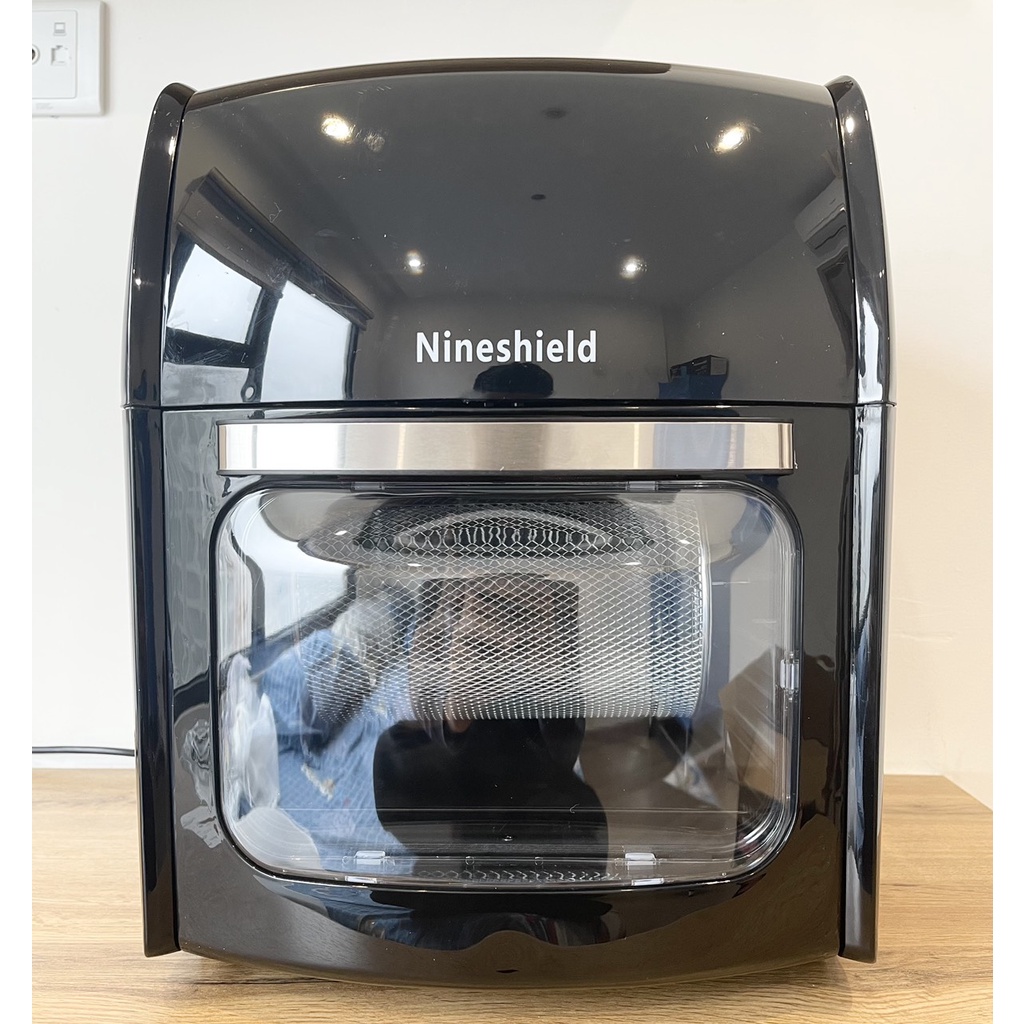 Nồi chiên không dầu điện tử Nineshield Kb-1200 tích hợp lồng quay dung tích 12.5L