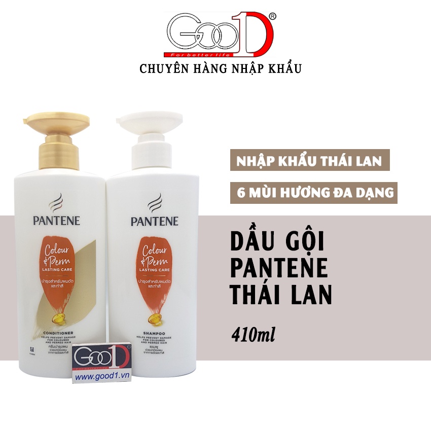 Dầu Gội Pantene Thái Lan 410ml Đa Dạng 6 Mùi Hương
