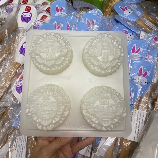 Khuôn rau câu nhựa rau câu tròn