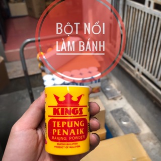 Bột nổi làm bánh 100g - nhập khẩu Malaysia - lọ màu vàng 100g
