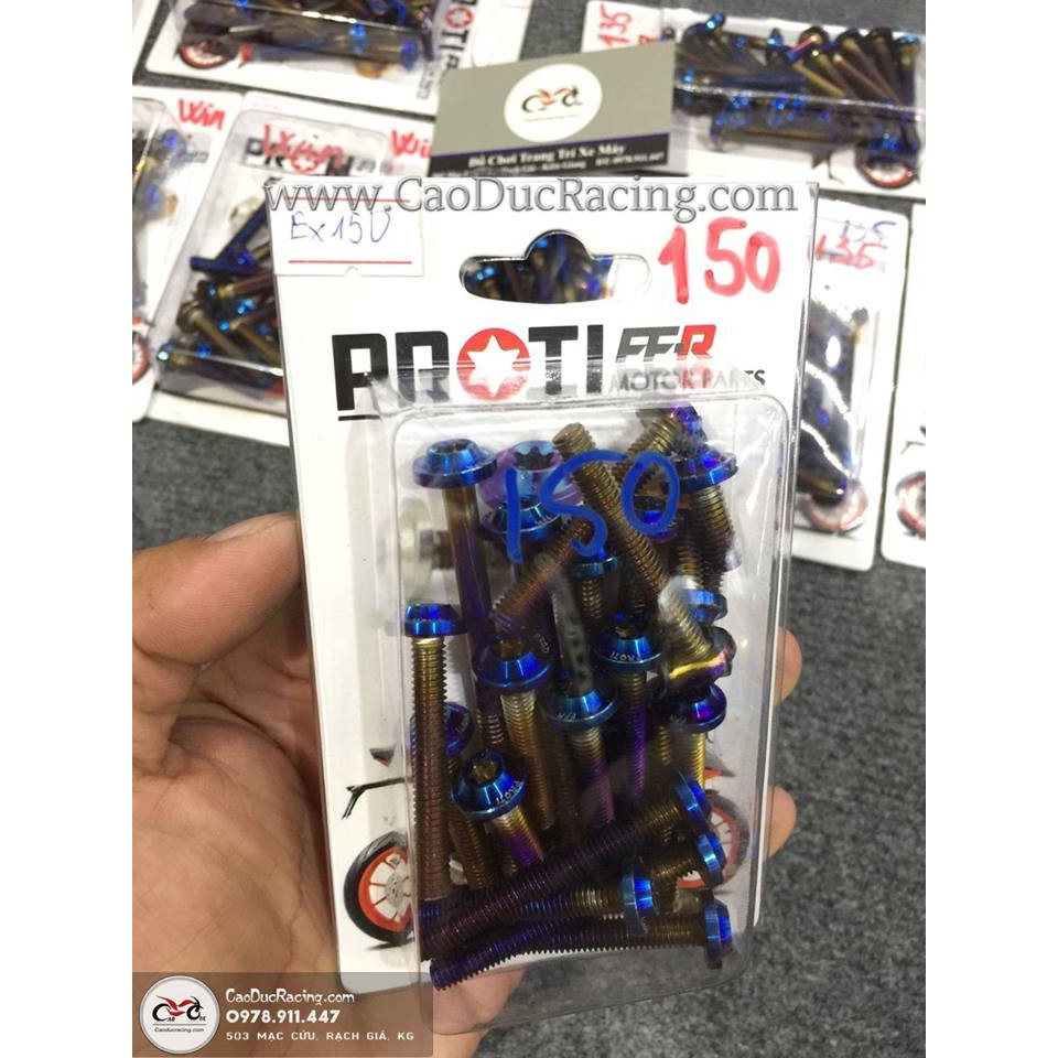 Bộ ốc máy Proti Titan - EX150 WINNER EX135