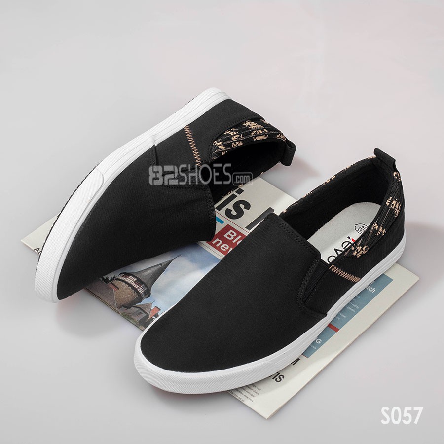 [XẢ KHO, LẺ SIZE] Giày lười nam - Slip on nam vải - Mã S057 | BigBuy360 - bigbuy360.vn