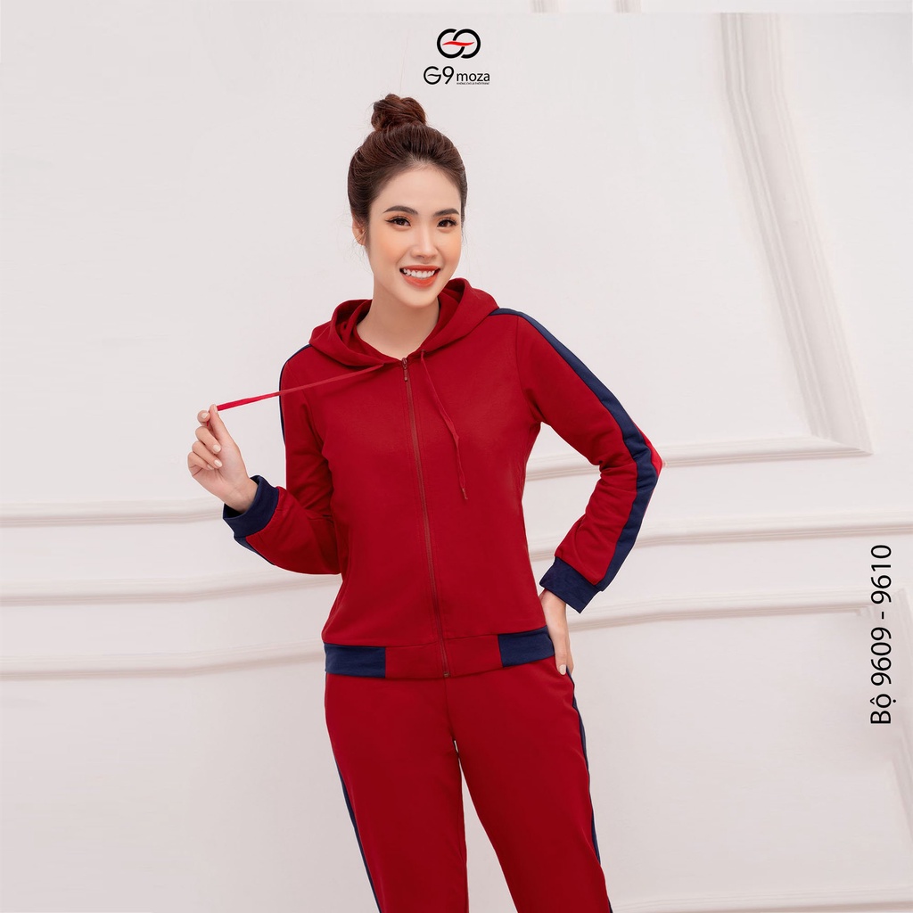 Đồ bộ cotton 9609-9610 G9moza chất liệu da cá