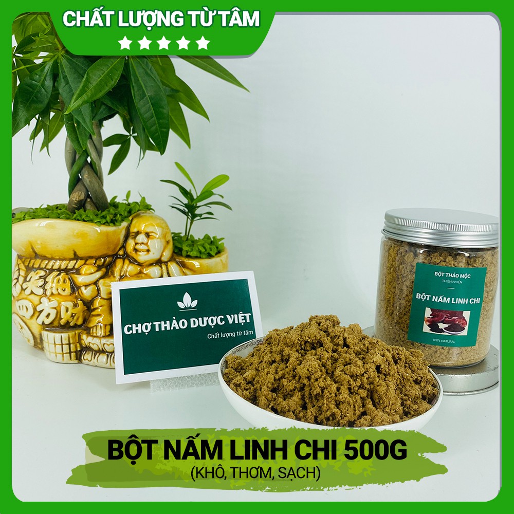 [Giá Sỉ] 500g Bột Nấm Linh Chi (Khô, Thơm, Sạch)