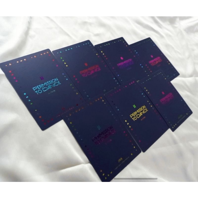 BỘ LẺ MINI PHOTOCARD MINIPTC SPECIAL PERMISSION TO DANCE PTD IN SEOUL