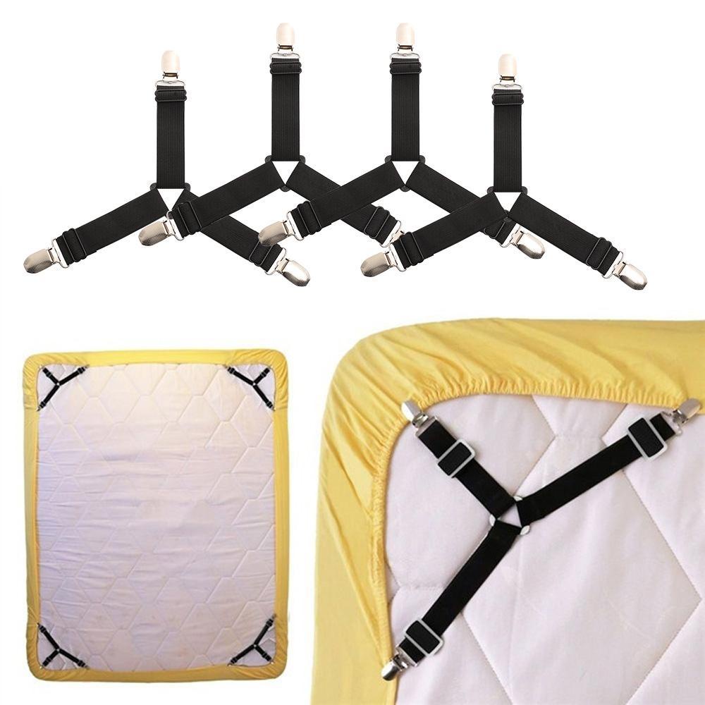 Bộ 4 Dây Đai Cố Định Ga Giường Tiện Dụng