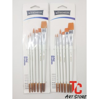 Bộ Cọ Bomega Nhiều Đầu (6 Cây)