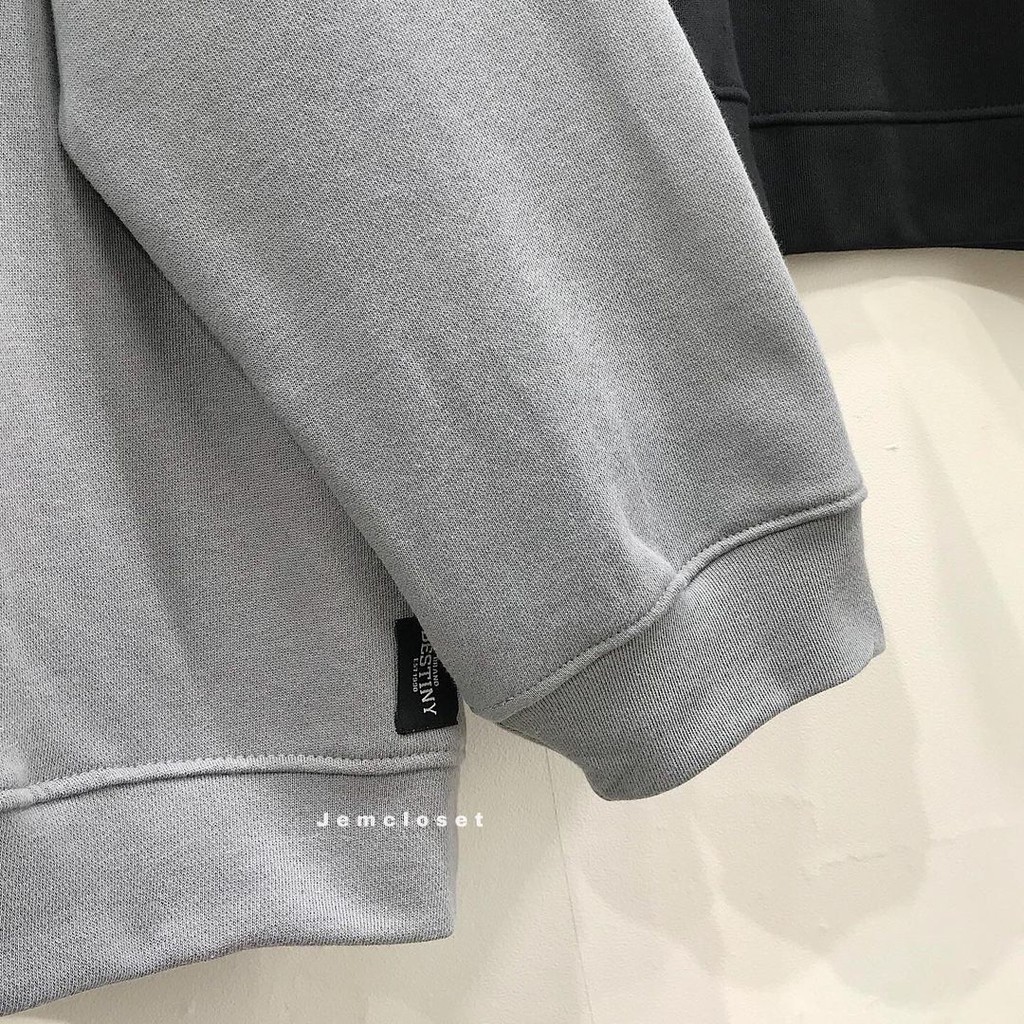 Áo Hoodie Tay Dài Dáng Rộng In Chữ Phong Cách Hàn Quốc Dễ Thương Cho Nữ BERE 3 Màu Đen Trắng Xám -10017 | BigBuy360 - bigbuy360.vn