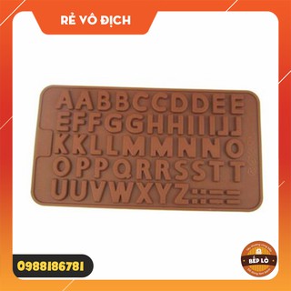 Dụng cụ làm bánh - Khuôn silicon bảng chữ cái tiếng anh