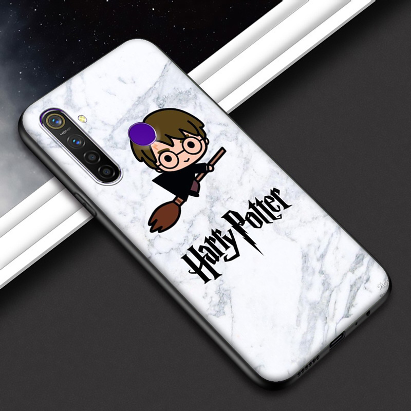 Ốp Lưng Silicone Harry Potter Cho Realme 2 3 5 5i 5s 6 C2 C3 6i Q Pro