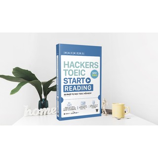 Sách - Hackers Toeic Start Reading (30 Phút tự học TOEIC mỗi ngày)