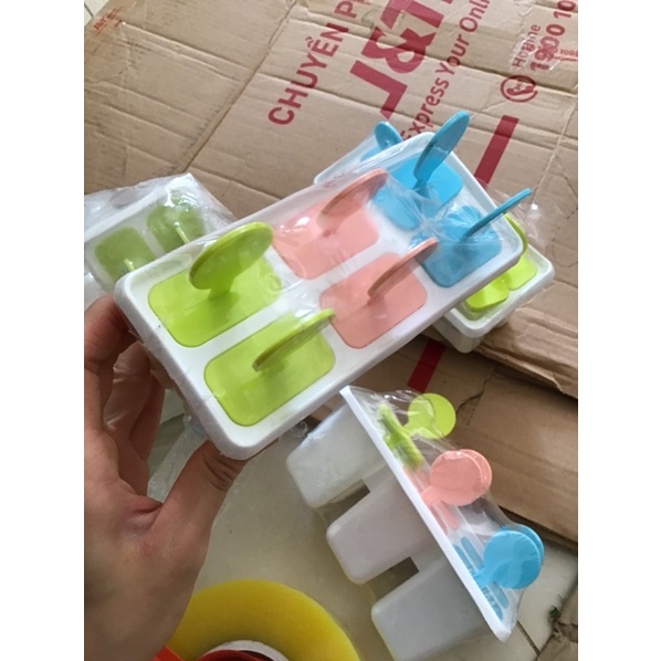Bộ khuân làm kem Việt Nhật, khuôn làm kem gồm 6 chiếc
