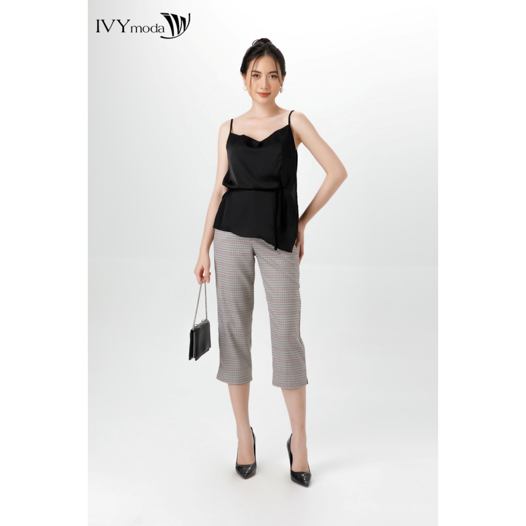 Quần baggy lửng nữ IVY moda MS 21M7321