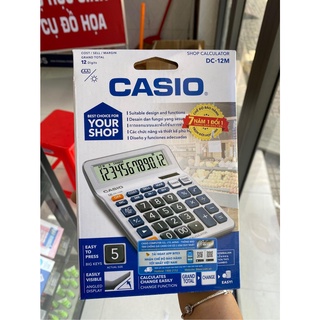 Máy tính casio dc12m