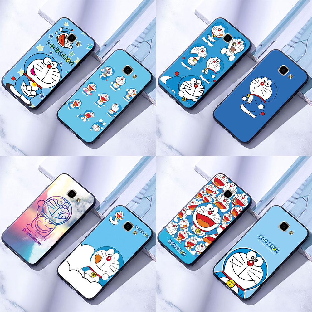 Ốp Điện Thoại Mềm In Hình Doraemon Cho Samsung Galaxy A5 A7 2015 2016 2017