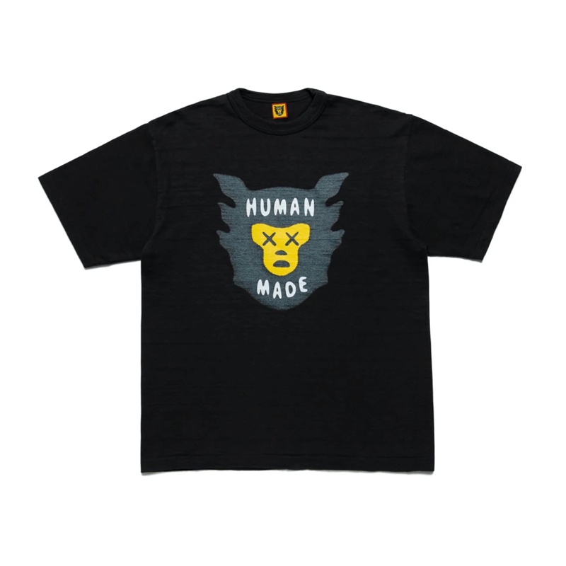 Áo Thun Cotton Tre Tay Ngắn In Chữ HUMAN MADE 22SS Vui Nhộn Cho Nam Và Nữ