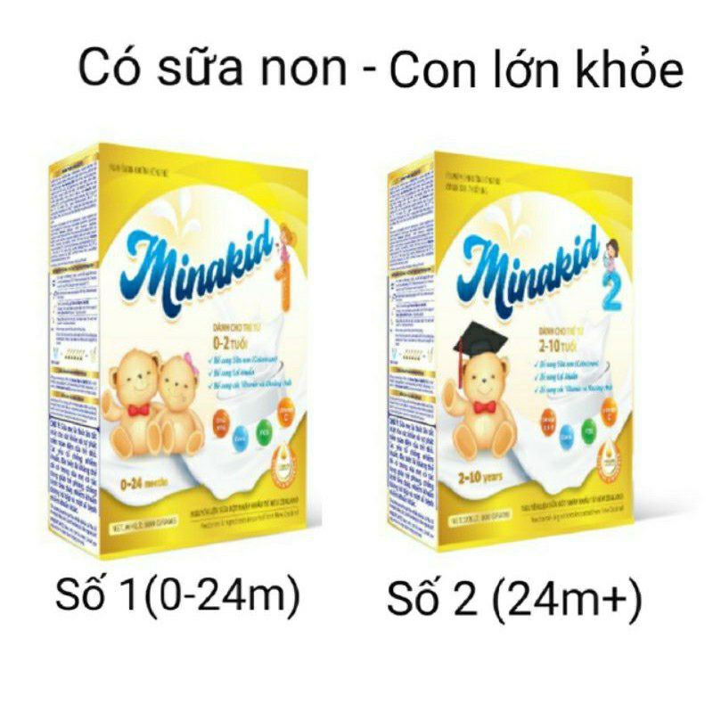 Sữa Minakid dạng gói 18g