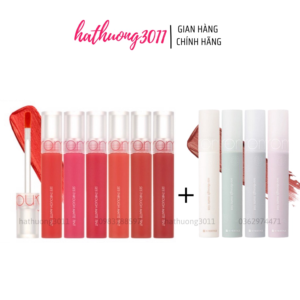 Son Kem Lì Romand See-Through Matte Tint