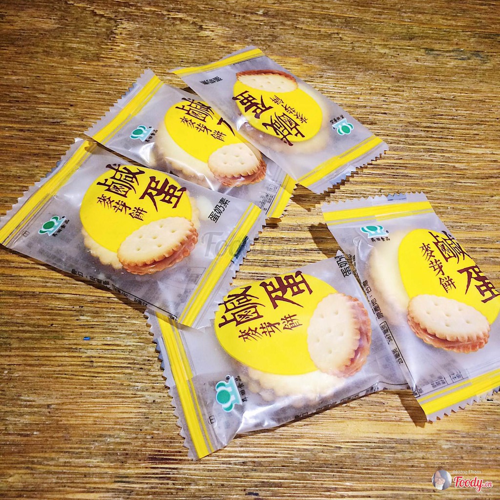 🐣 Bánh Quy Mạch Nha Nhân Trứng Muối Đài Loan