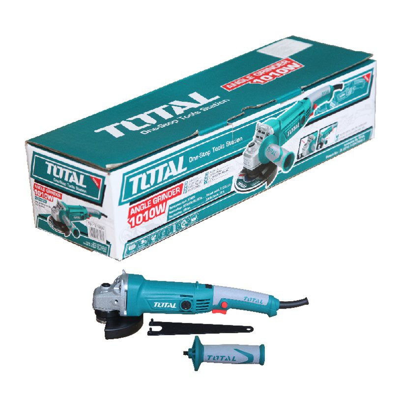 MÁY MÀI GÓC TOTAL CẦM TAY(125MM) 1010W [CHÍNH HÃNG] TG1121256 [MÀI GÓC TOTAL INGCO RẺ]