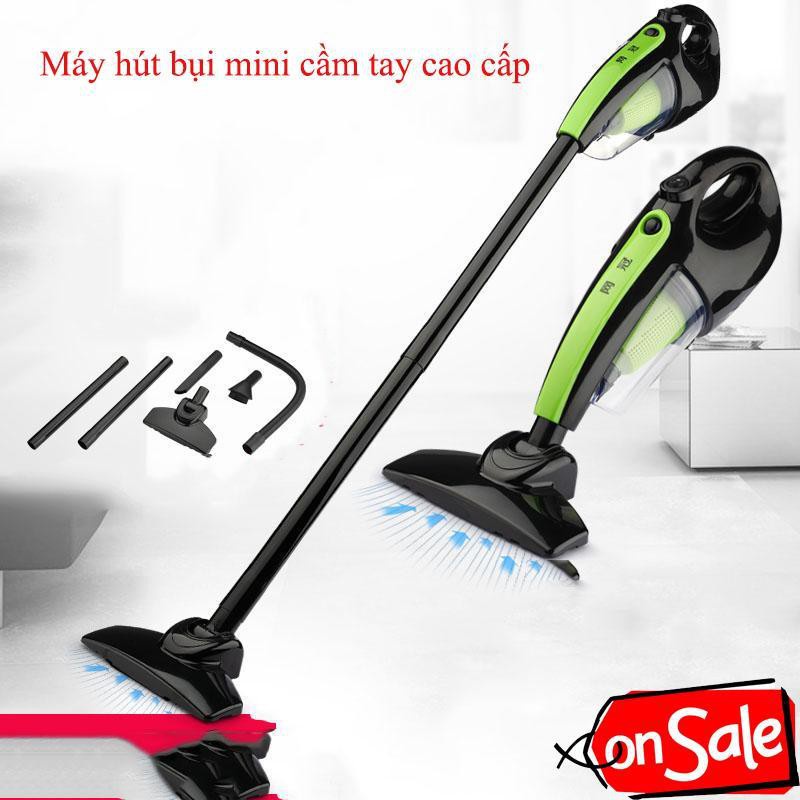 Máy hút bụi đệm giường, Máy hút bụi 0.6L (3C) dùng cho gia đình, công suất lớn, hoạt động êm ái, hút bụi mịn hiệu quả