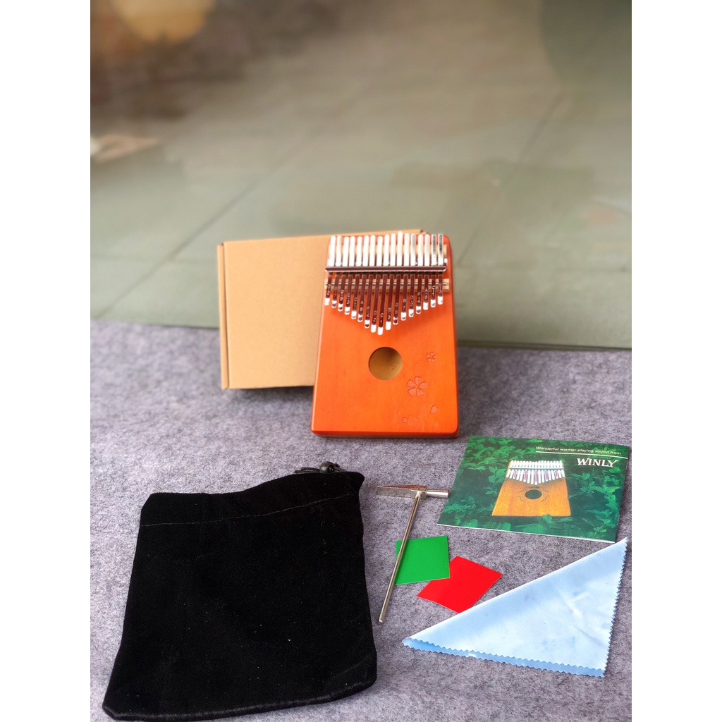 Đàn kalimba 17 phím - Thumb piano 17 key giá rẻ