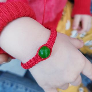 Vòng tay chỉ đỏ may mắn cho bé- vòng tay may mắn cho bé trai bé gái đủ size