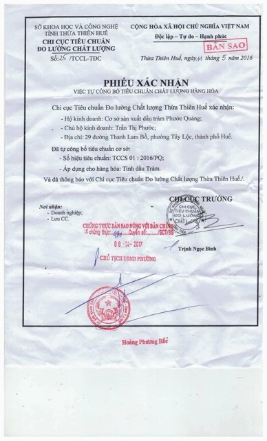 Dầu tràm đặc Phước Quảng đặc biệt