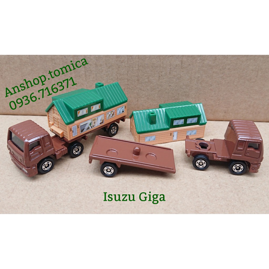 Mô hình xe nhà gỗ di động tomica Nhật Bản