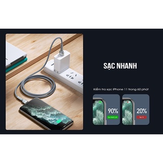 Cáp sạc cho iPhone siêu bền Remax RC-124i
