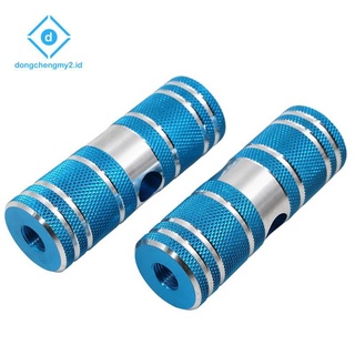 Set 2 Thanh Gác Chân Trước Sau Xe Đạp Chống Trượt Màu Đen