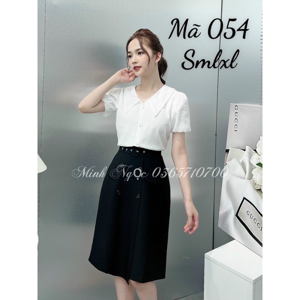 CHÂN VÁY CÔNG SỞ KÈM ĐAI.HÀNG ĐẸP