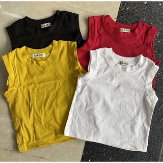Áo croptop ba lổ phom ôm