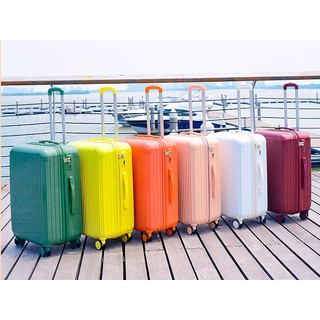 Vali nhựa dẻo STRIPE nhiều màu hottrend