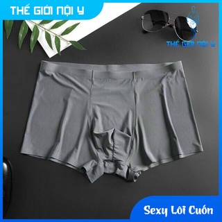 Quần sịp đùi nam, quần lót nam đùi đúc su lạnh siêu mát, thun lạnh siêu mỏng, thoải mái vận động