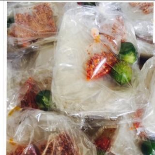 Bánh tráng tắc + sa tế tươi