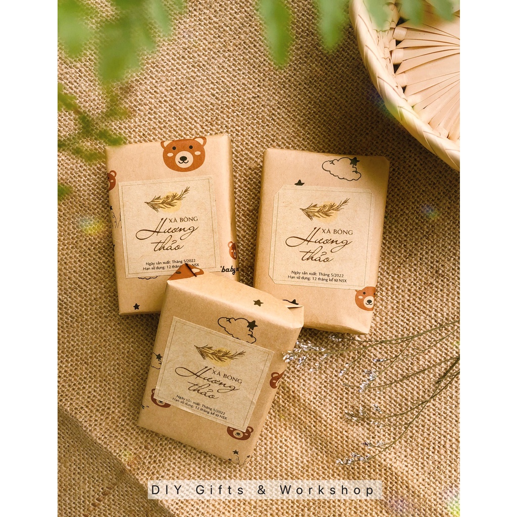 SET QUÀ TẶNG XÀ BÔNG HANDMADE + XỊT KHOÁNG HƯƠNG THẢO ORGANIC
