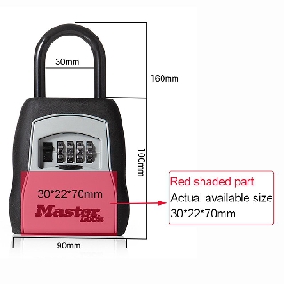 Hộp khoá móc treo - Master lock 5400d