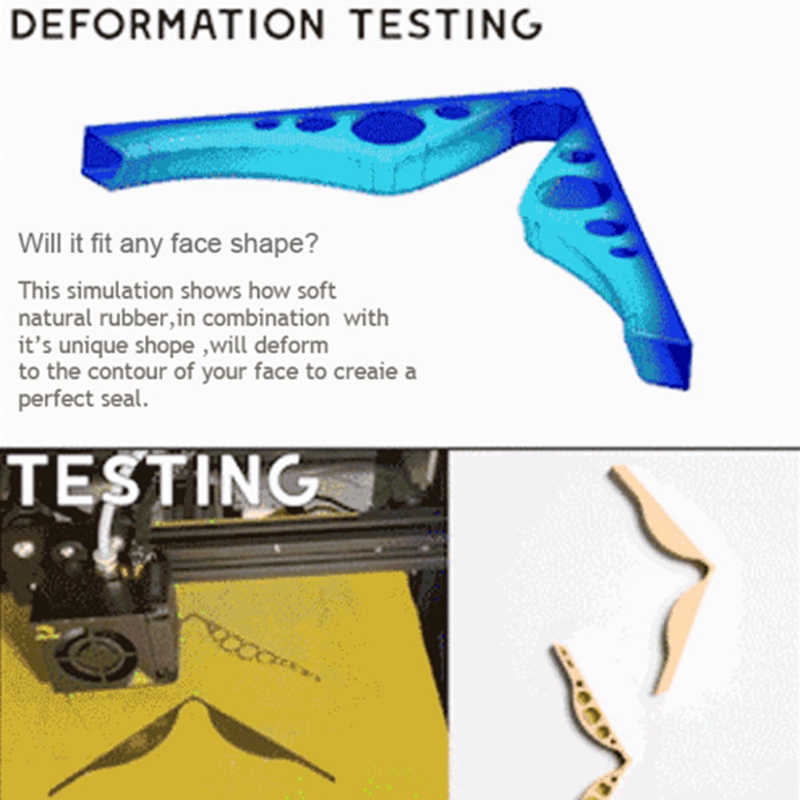 Tmdbyx (Hàng Mới Về) Mặt Nạ Chống Sương Mù Cho Mắt Kính