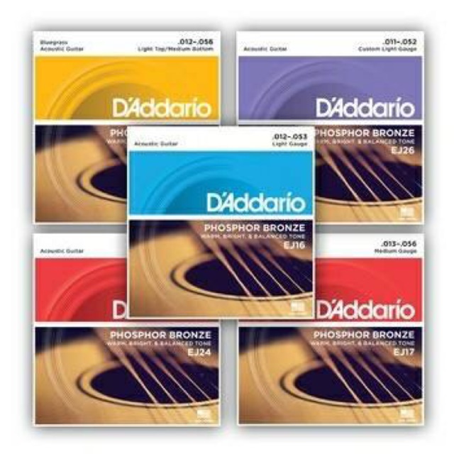 DÂY ĐÀN ADDARIO CAO CẤP ĐỦ SÍZE