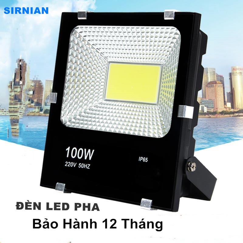 ĐÈN PHA LED COB 30W 50W 100W 150W 200W, SIÊU SÁNG, SIÊU TIẾT KIỆM ĐIỆN, ĐIỆN ÁP 220V,BẢO HÀNH 12 THÁNG